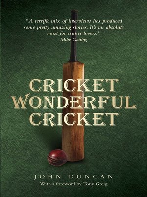 cover image of Cricket, Wonderful Cricket